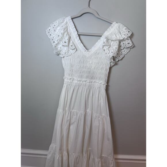 En Saison Emma Eyelet Jumpsuit size M NWT - Picture 4 of 16